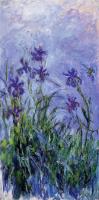 Monet, Claude Oscar - Lilac Irises